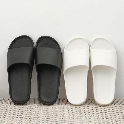 The Solid Colored Cushion Slides - My Beach Shoes