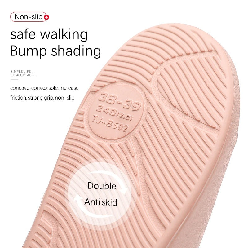 The Solid Colored Cushion Slides - My Beach Shoes
