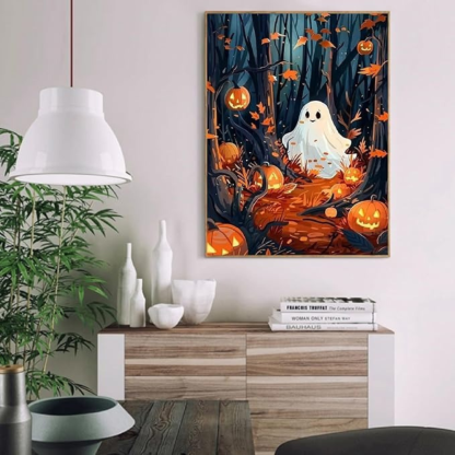 Ghost Fashion Theme Paint By Numbers Kit