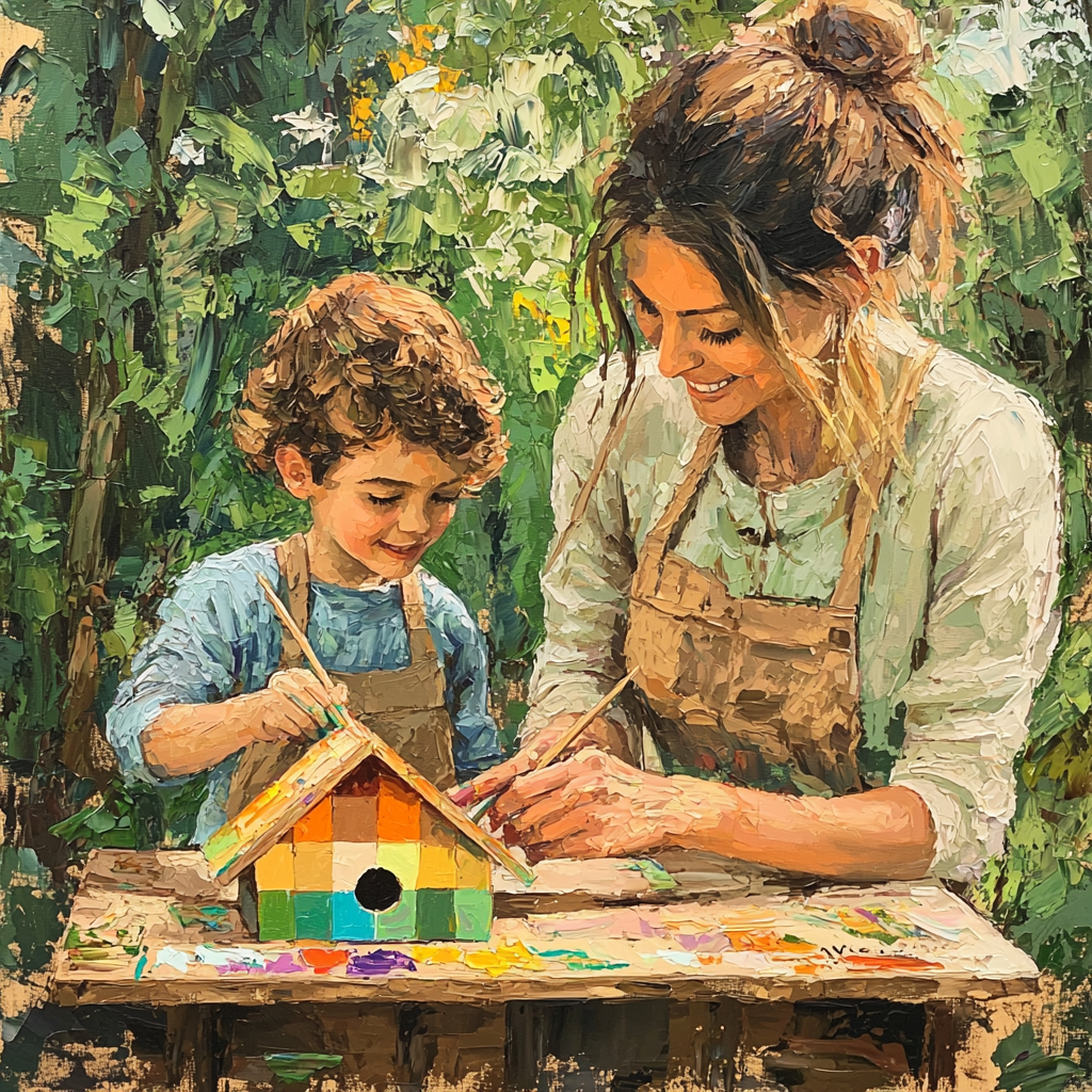 Nurturing The Dream Paint By Numbers Art