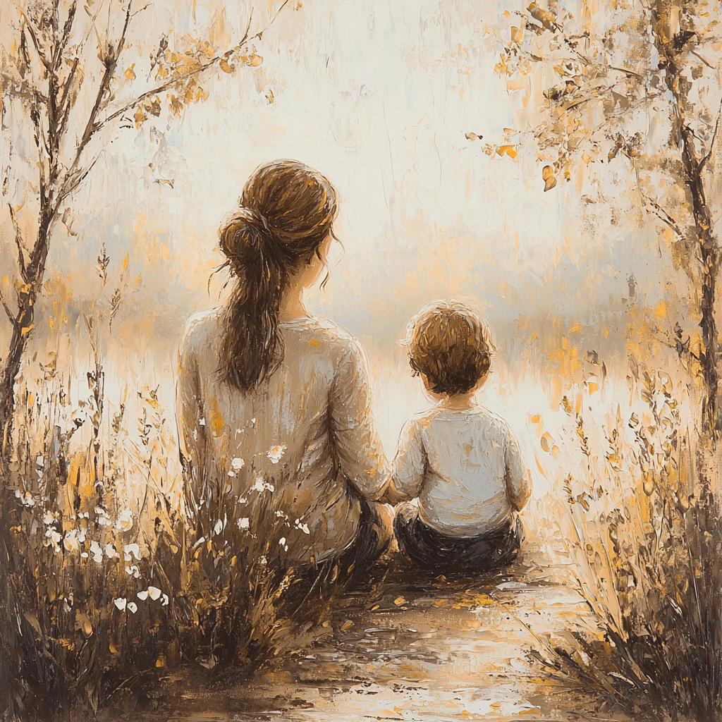 Mommy's Comforting Touch Painting Number Kit