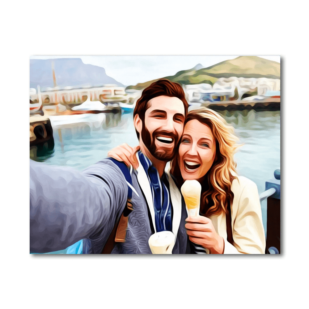 Personalized Couple Paint By Numbers Kit