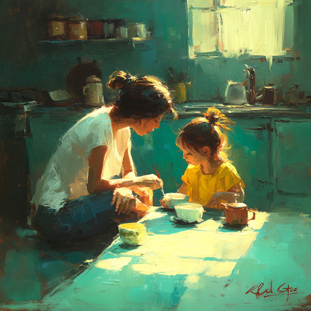 Serene Beginnings Paint By Color