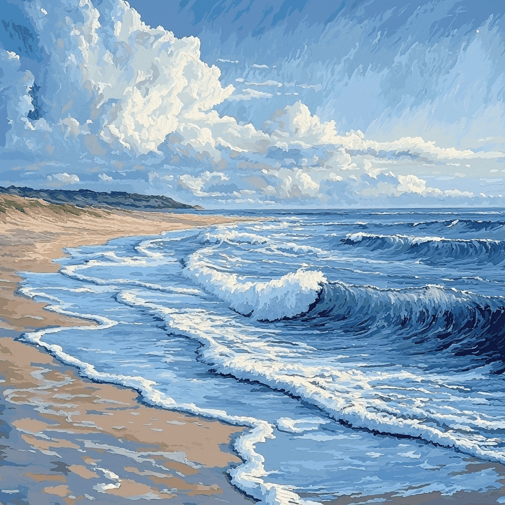Winslow Homer Inspired Whispers Of The Sea Painting Number Kit