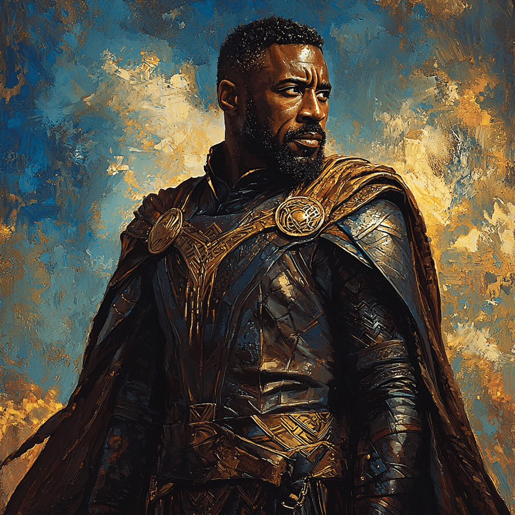 Idris Elba: The Dynamic Force Of Stringer Bell Paint By Numbers Kits
