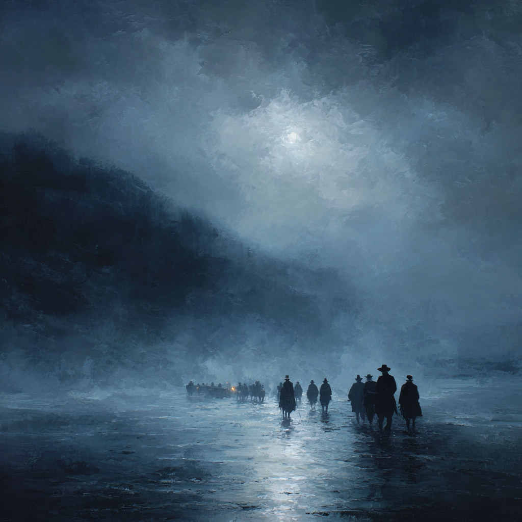Goya Inspired Night Procession Numbered painting kits