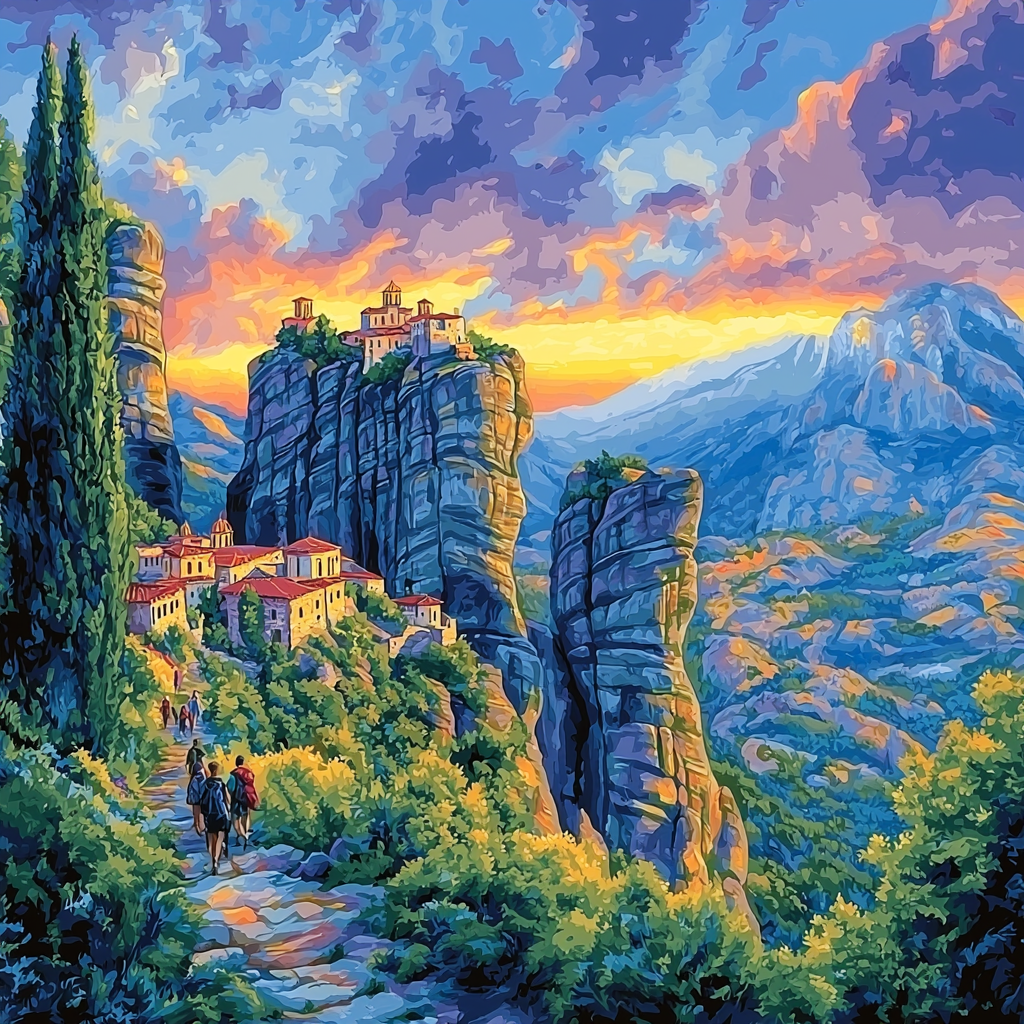 Meteora DIY Paint By Numbers