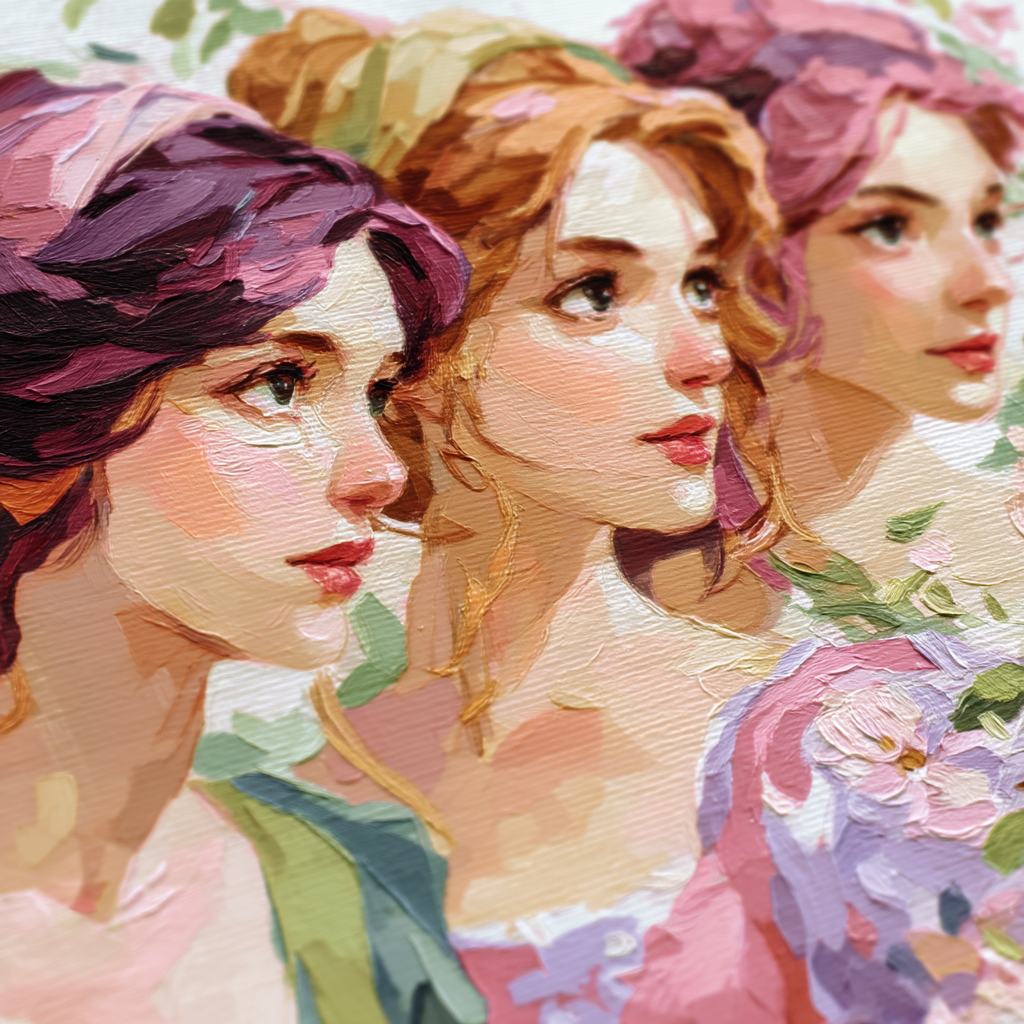 A Mother’s Touch Of Love Paint By Numbers Art