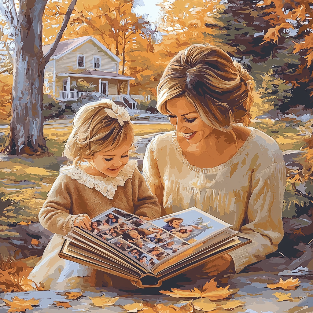 Cherishing Every Moment Painting Number Kit