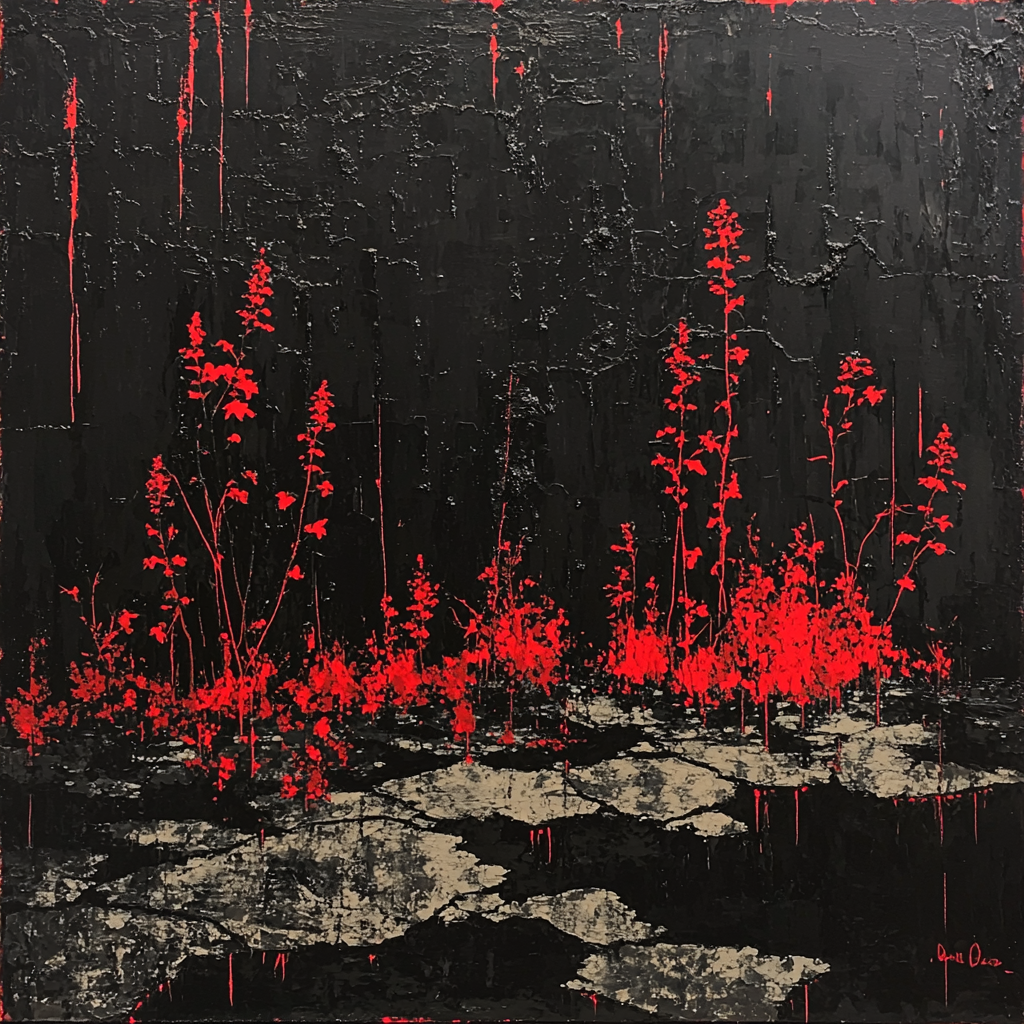 Banksy Inspired Resilience Of Nature Paint By Color