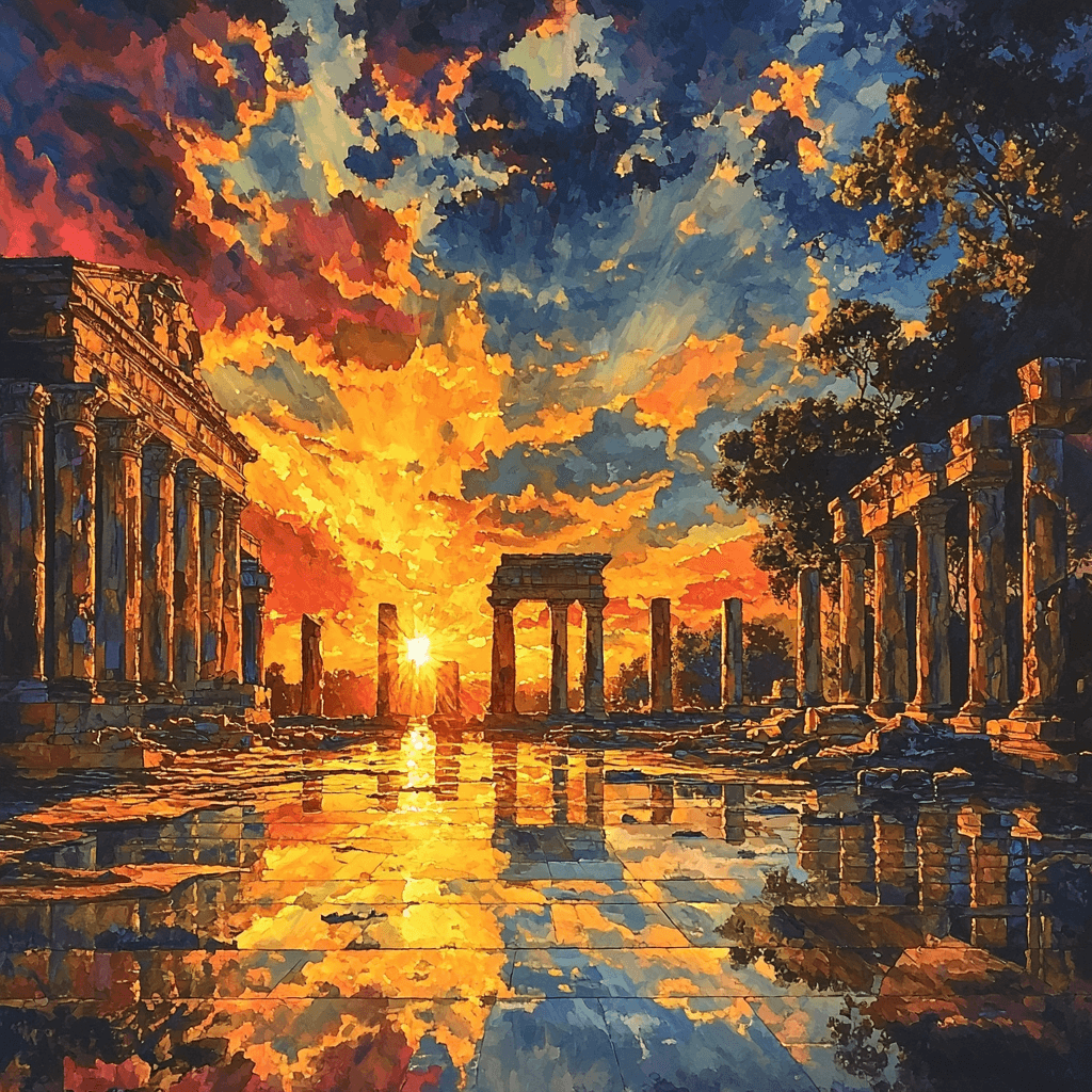 J.M.W. Turner Inspired Timeless Twilight Painting By Numbers Kit
