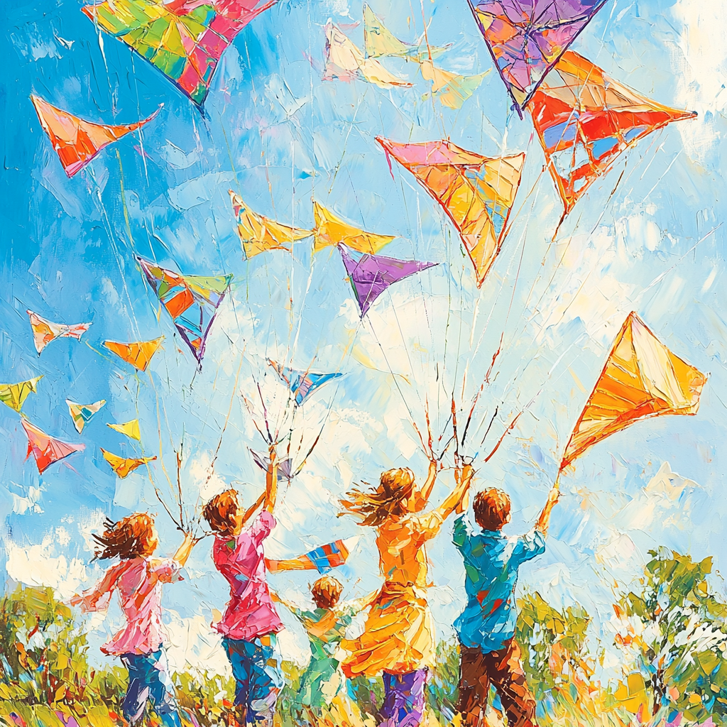 Chasing Dreams Together Painting Number Kit