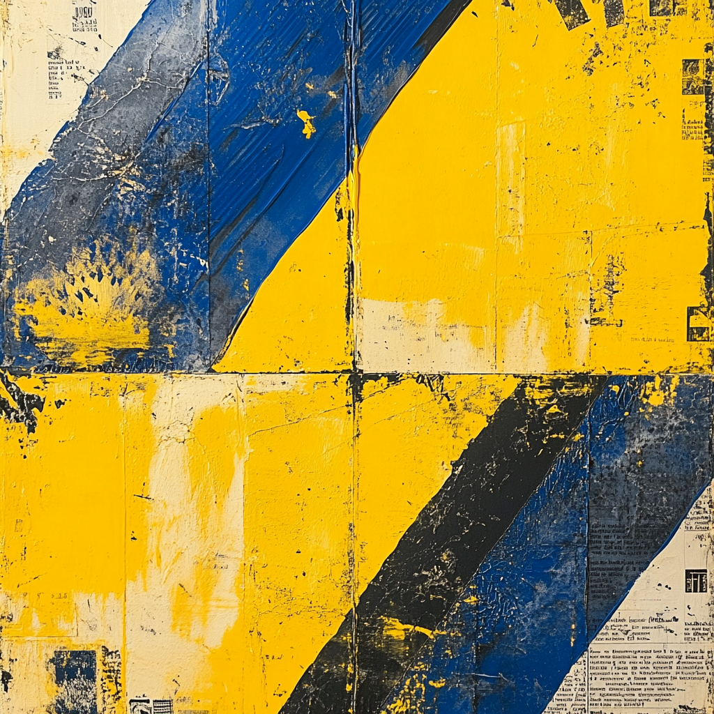 Jean-Michel Basquiat Inspired Tectonic Voices DIY paint by numbers