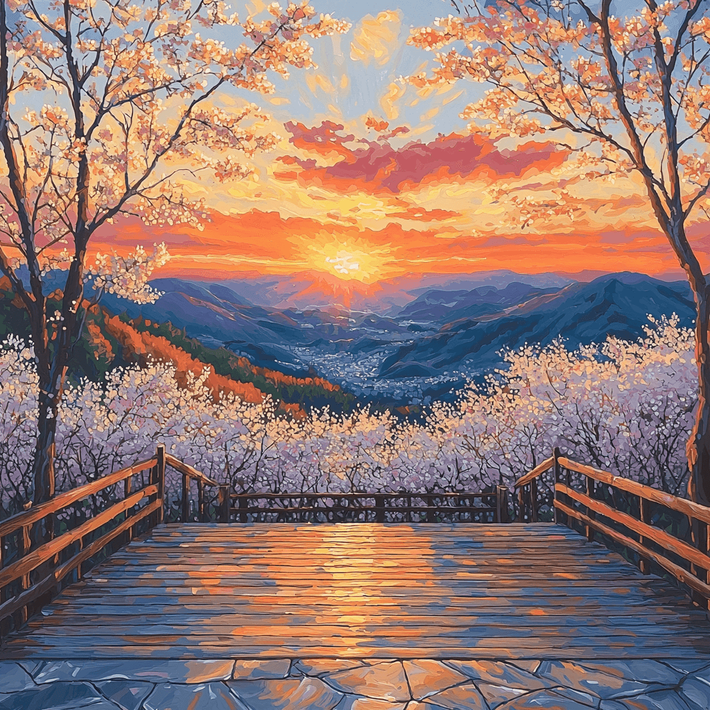 Kiyomizu-dera Views Paint By Numbers