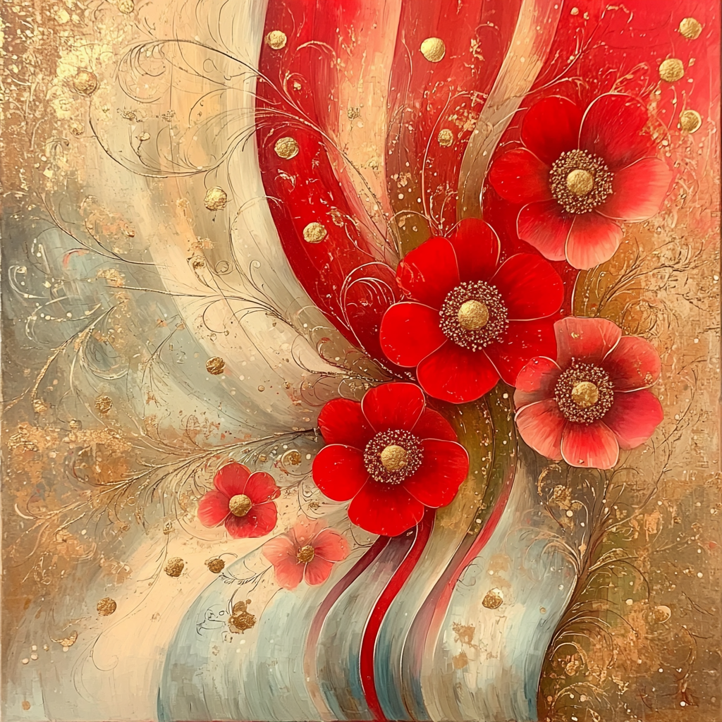 Gustav Klimt Inspired Reflections Of Emotion Paint By Numbers