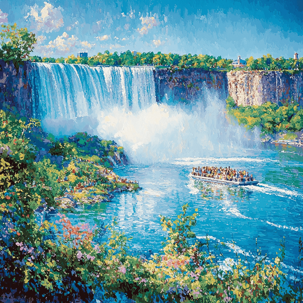 Niagara Falls DIY Paint By Numbers