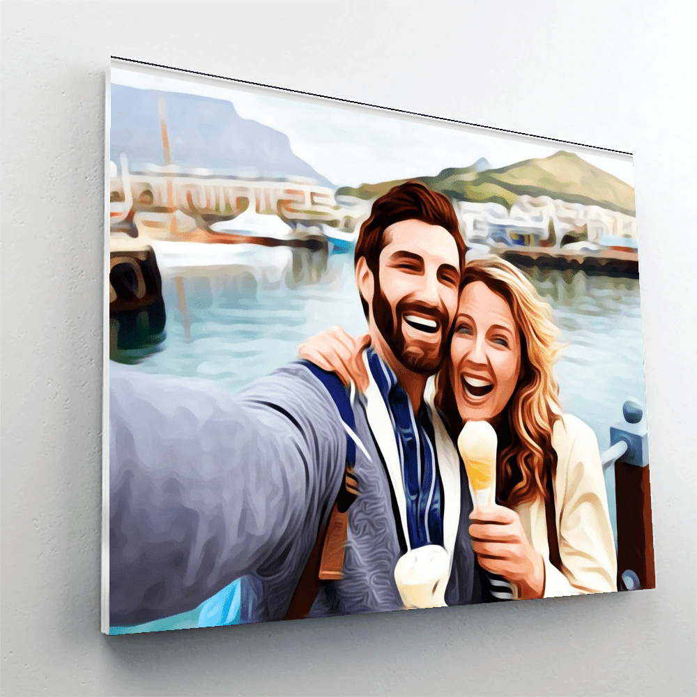 Personalized Couple Paint By Numbers Kit