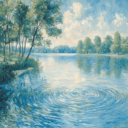 Berthe Morisot Inspired Timeless Tranquility Paint By Numbers Art