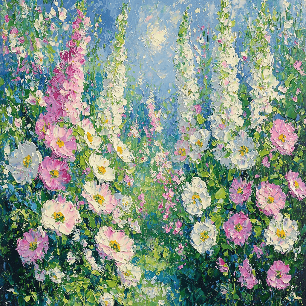 Claude Monet Inspired Eternal Blossoms Of Spring Painting Number Kit