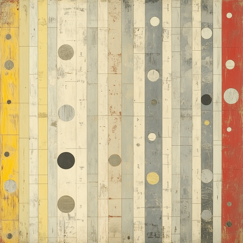 Paul Klee Inspired Lunar Ledger Painting by numbers kit