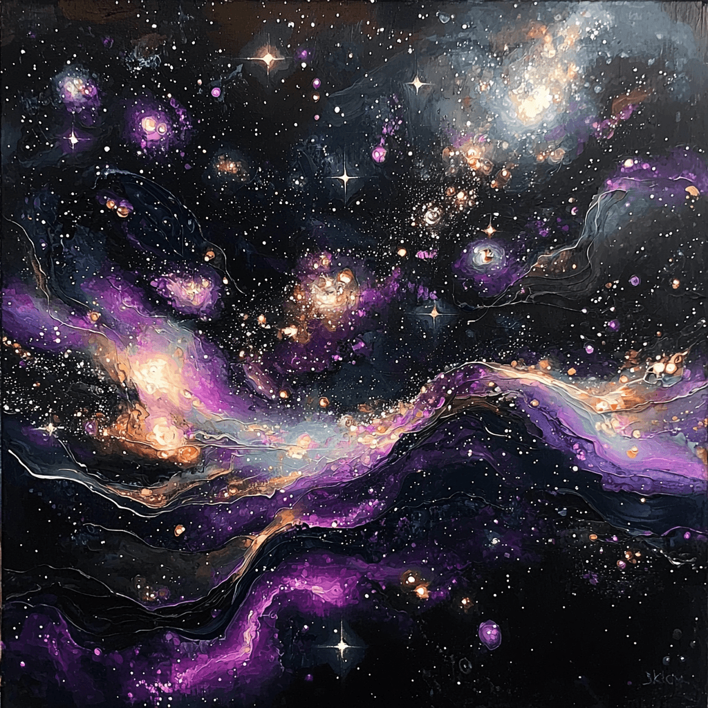 Caravaggio Inspired Echoes Of The Cosmos Paint By Numbers Kits