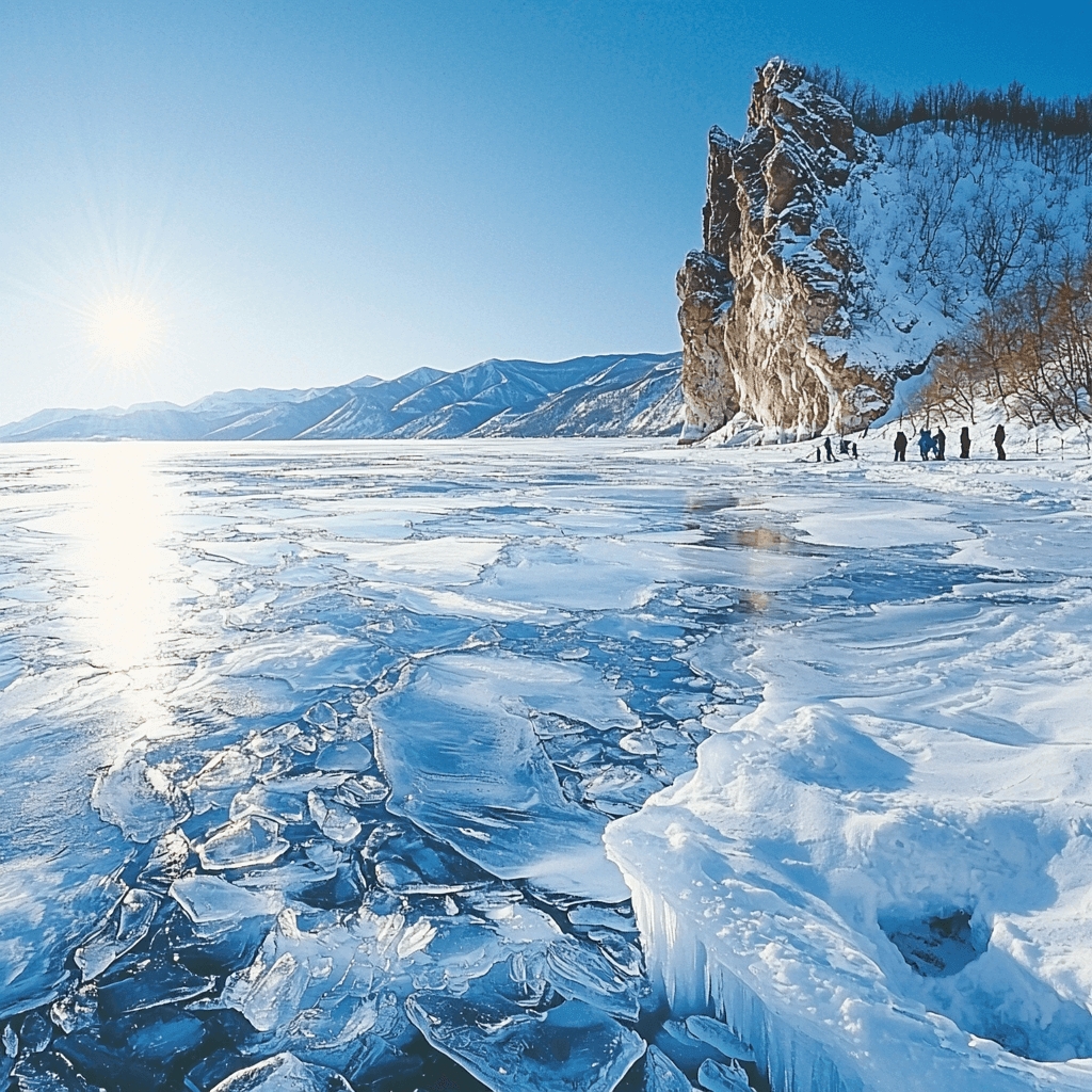Lake Baikal - Siberia Paint By Numbers