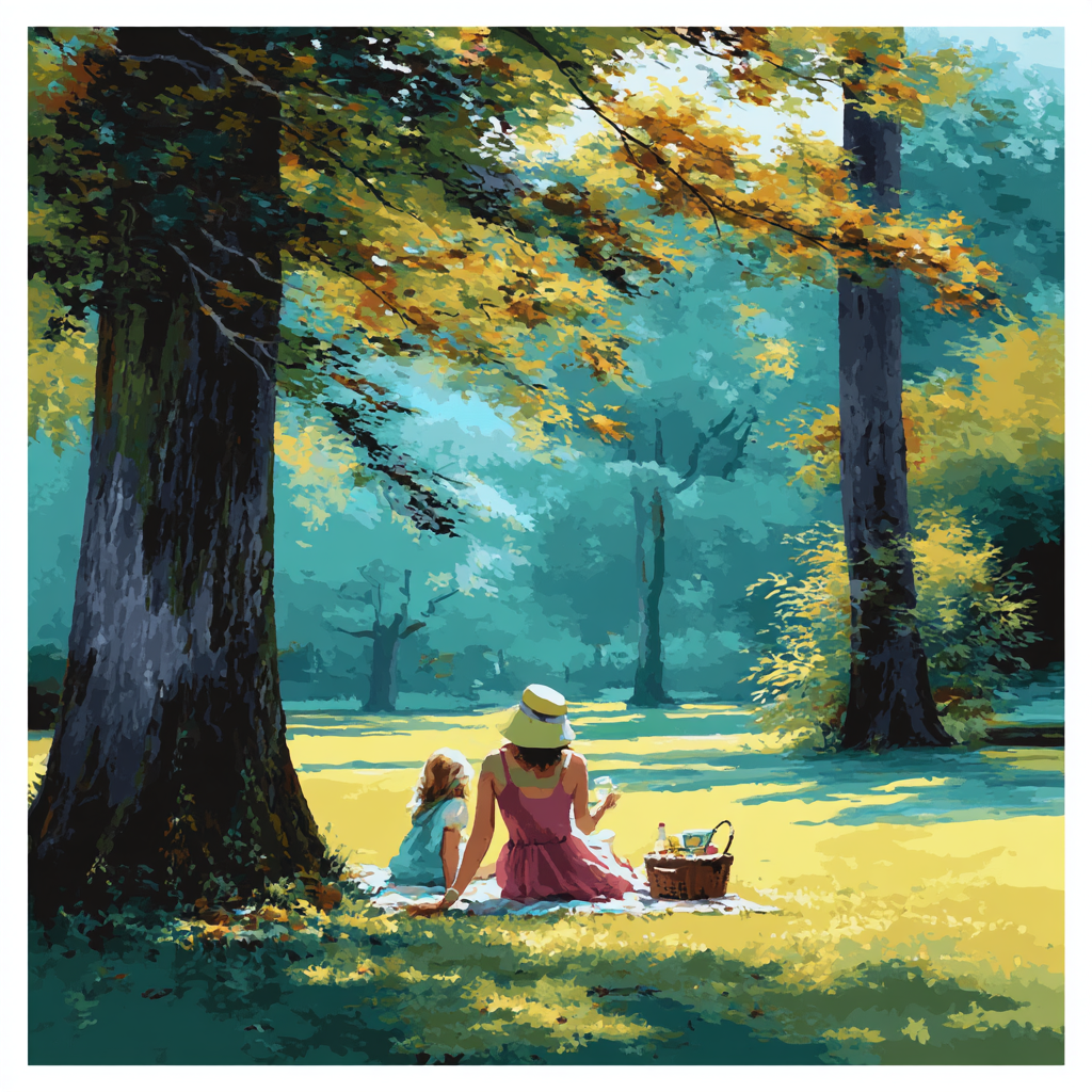 Sunlit Serenity Paint By Color