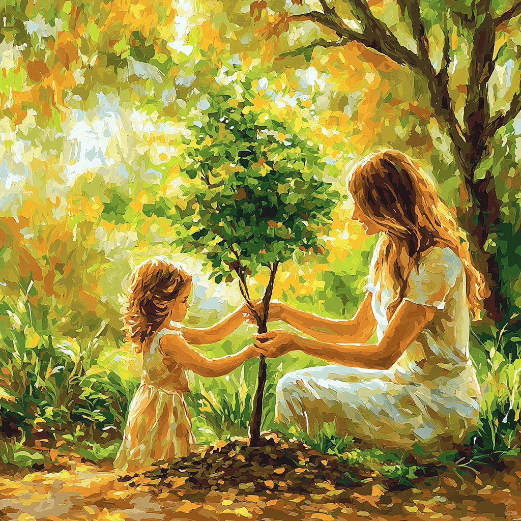 Roots Of Love Painting Number Kit