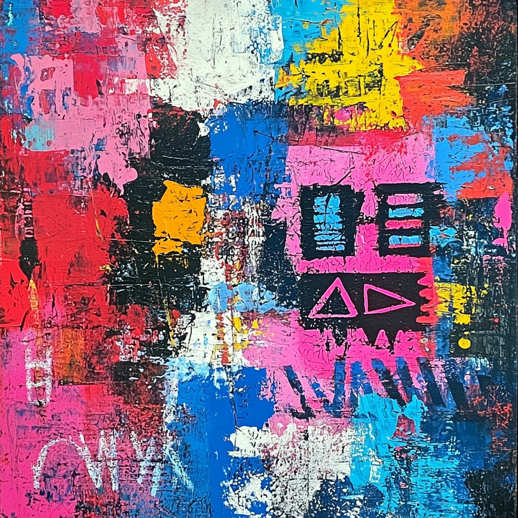 Jean-Michel Basquiat Inspired Rituals Of Thought Paint By Numbers Kits