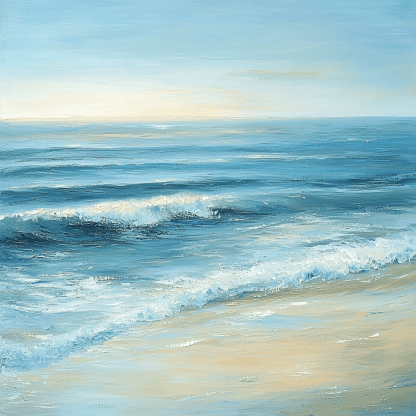 J.M.W. Turner Inspired Whispers Of The Ocean Paint By Numbers Art