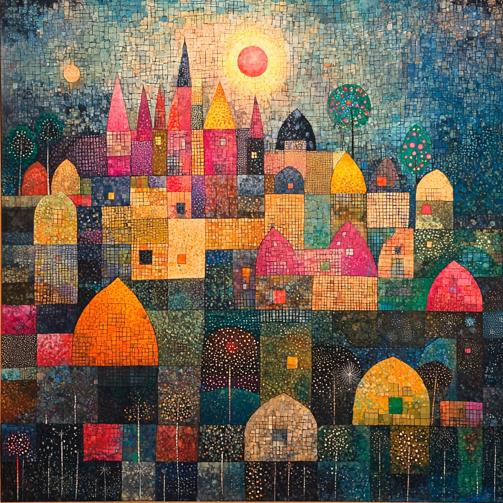 Paul Klee Inspired Infinite Possibilities Painting Number Kit