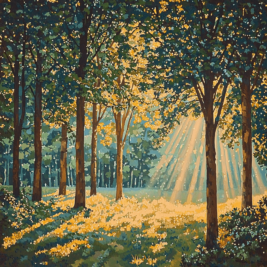 Gustav Klimt Inspired Enchanting Forests Paint By Numbers