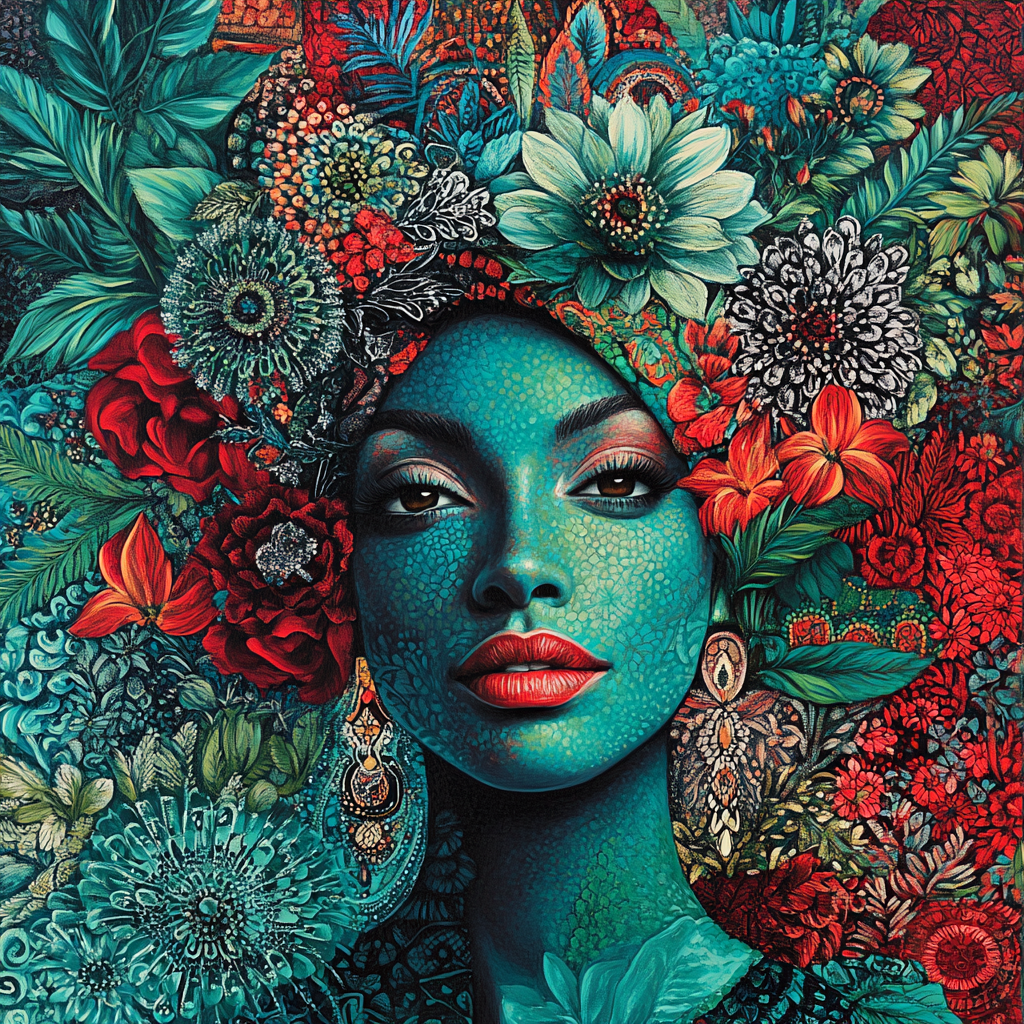 Frida Kahlo Inspired Remembrance Painting by numbers kit