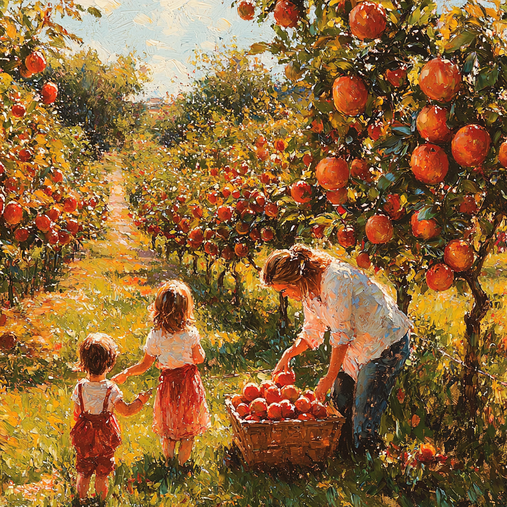 Harvest Of Happiness Painting Number Kit