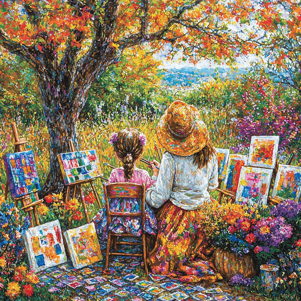 The Art Of Togetherness Paint By Numbers Kits