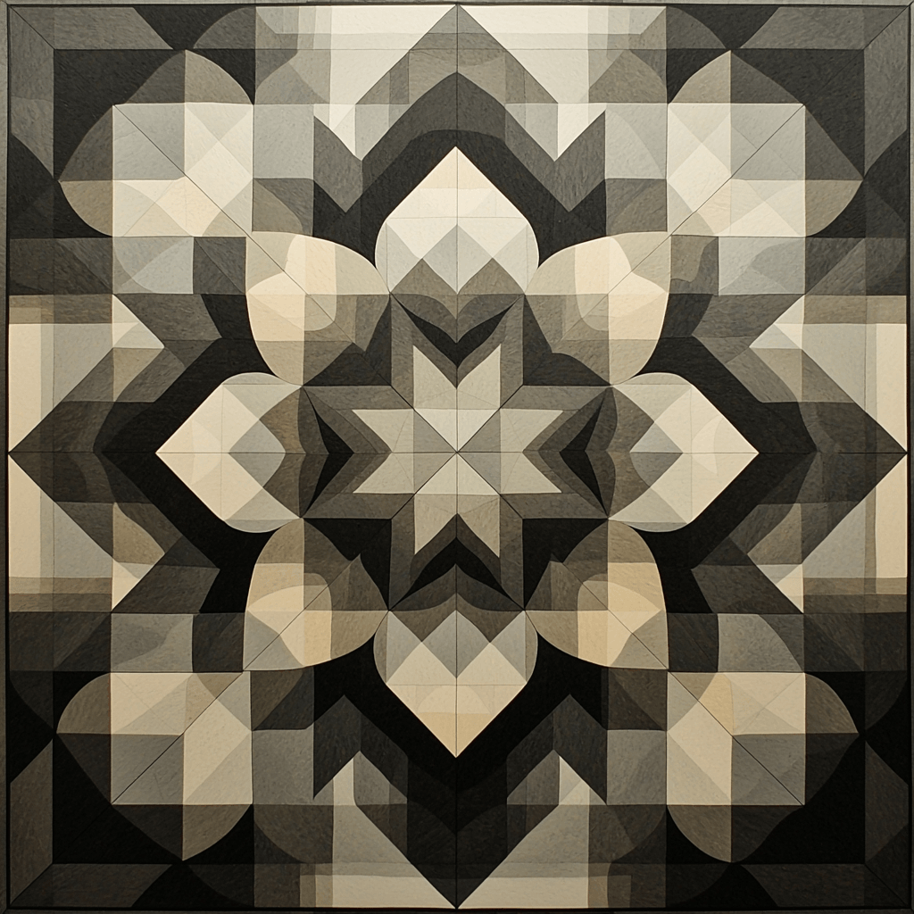 M.C. Escher Inspired Tessellation Odyssey Paint By Numbers Art