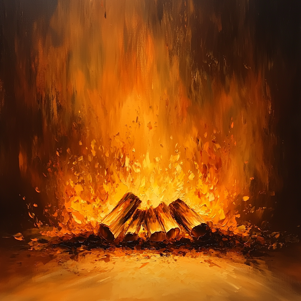 Caravaggio Inspired Embers Of The Past DIY Paint By Numbers