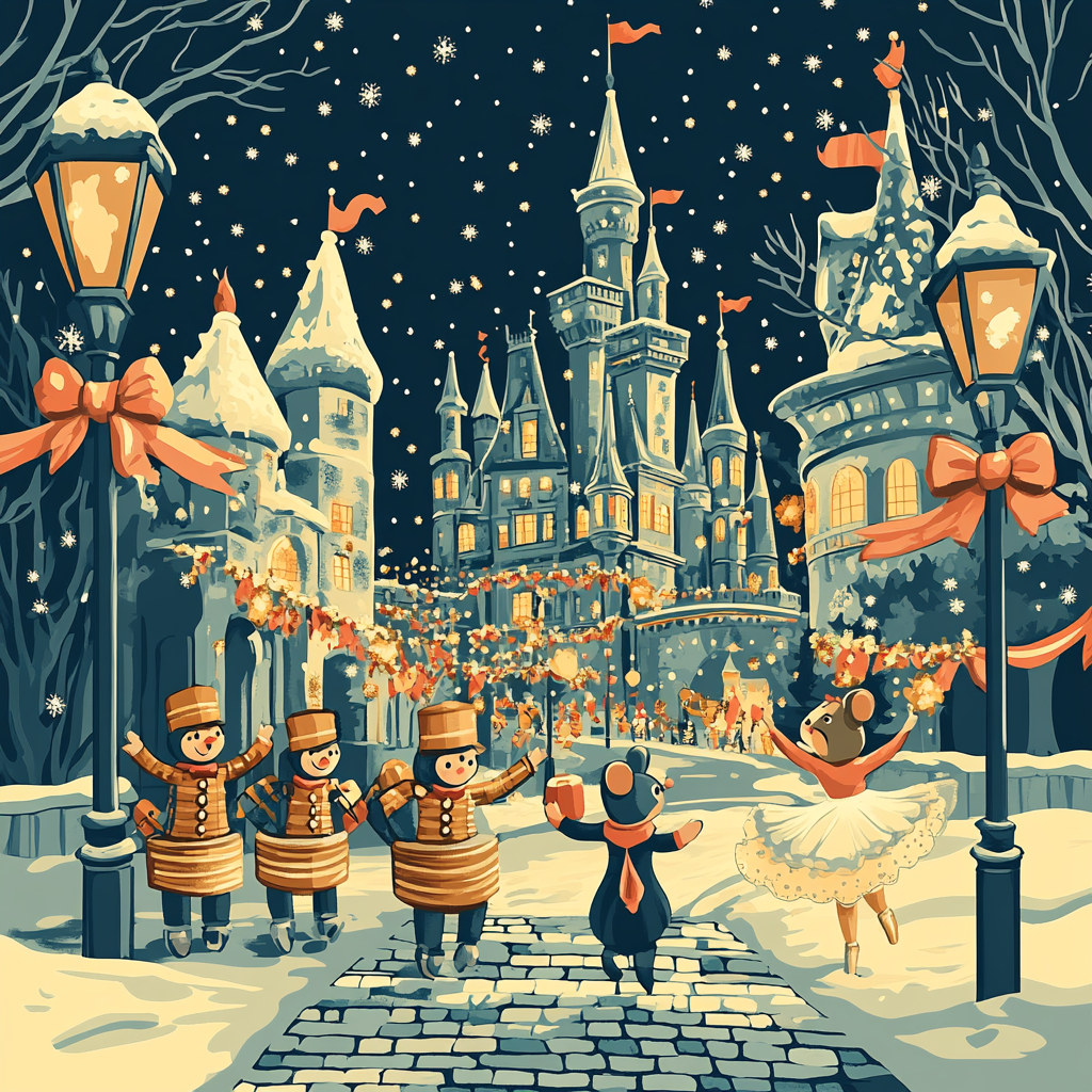 Enchanted Toy Parade By Castle Paint by numbers kits