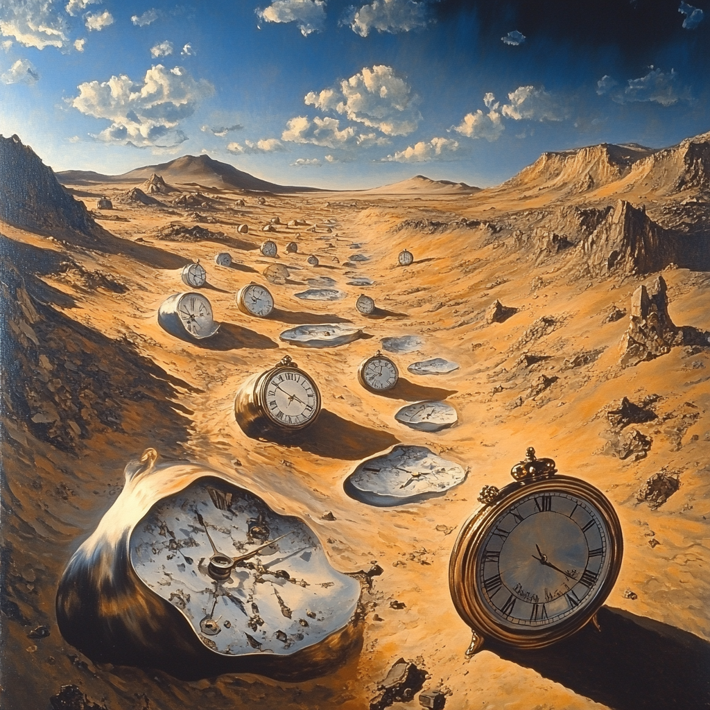 Salvador Dali Inspired Surreal Dreams paint by numbers