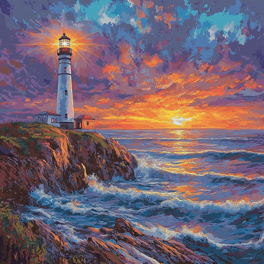 Mother's Guiding Light Painting By Numbers Kit