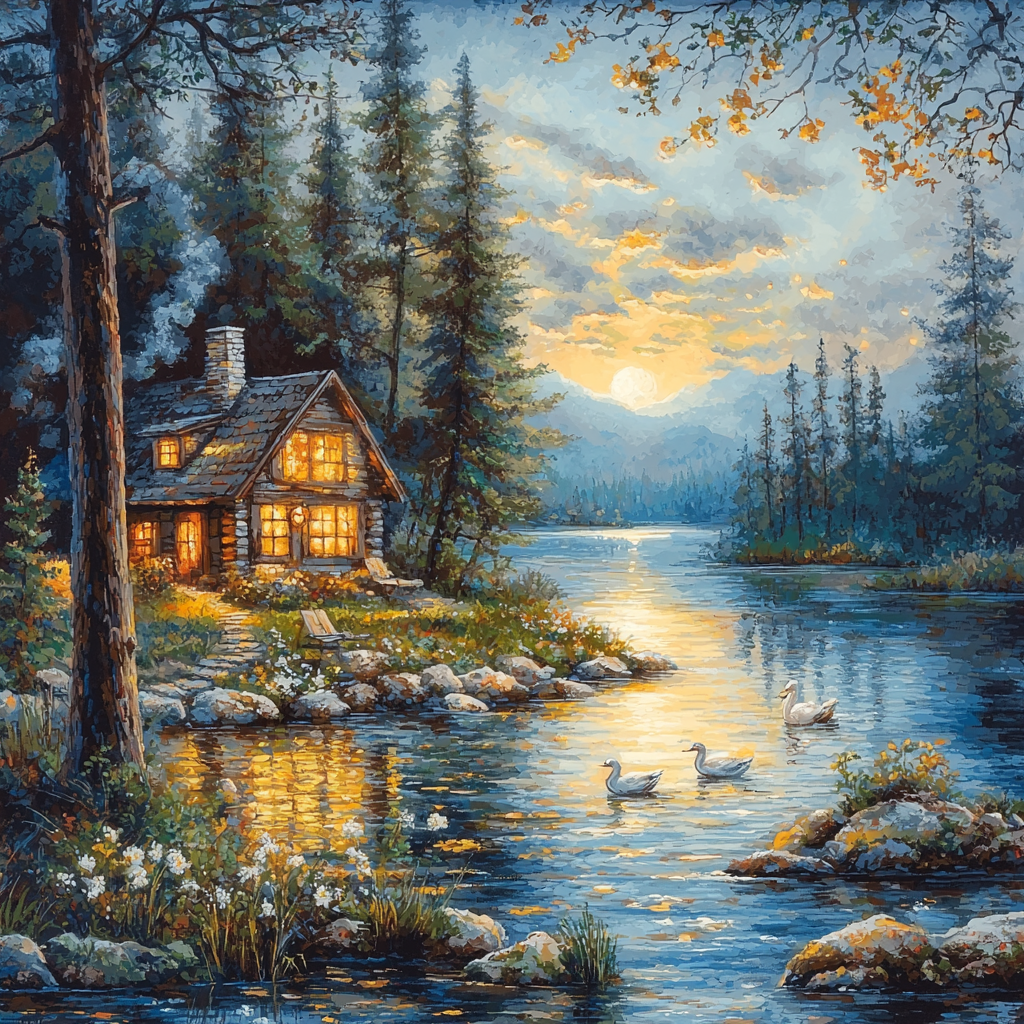 A Moment In Time Painting Number Kit