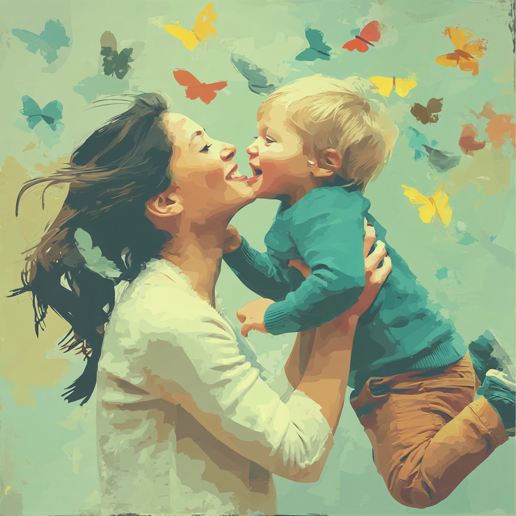 The Butterfly Kiss Paint By Color