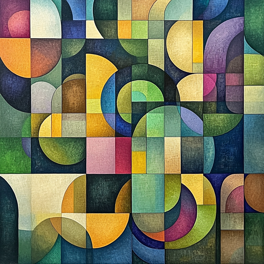 Paul Klee Inspired Symphony Of Forms Paint By Color
