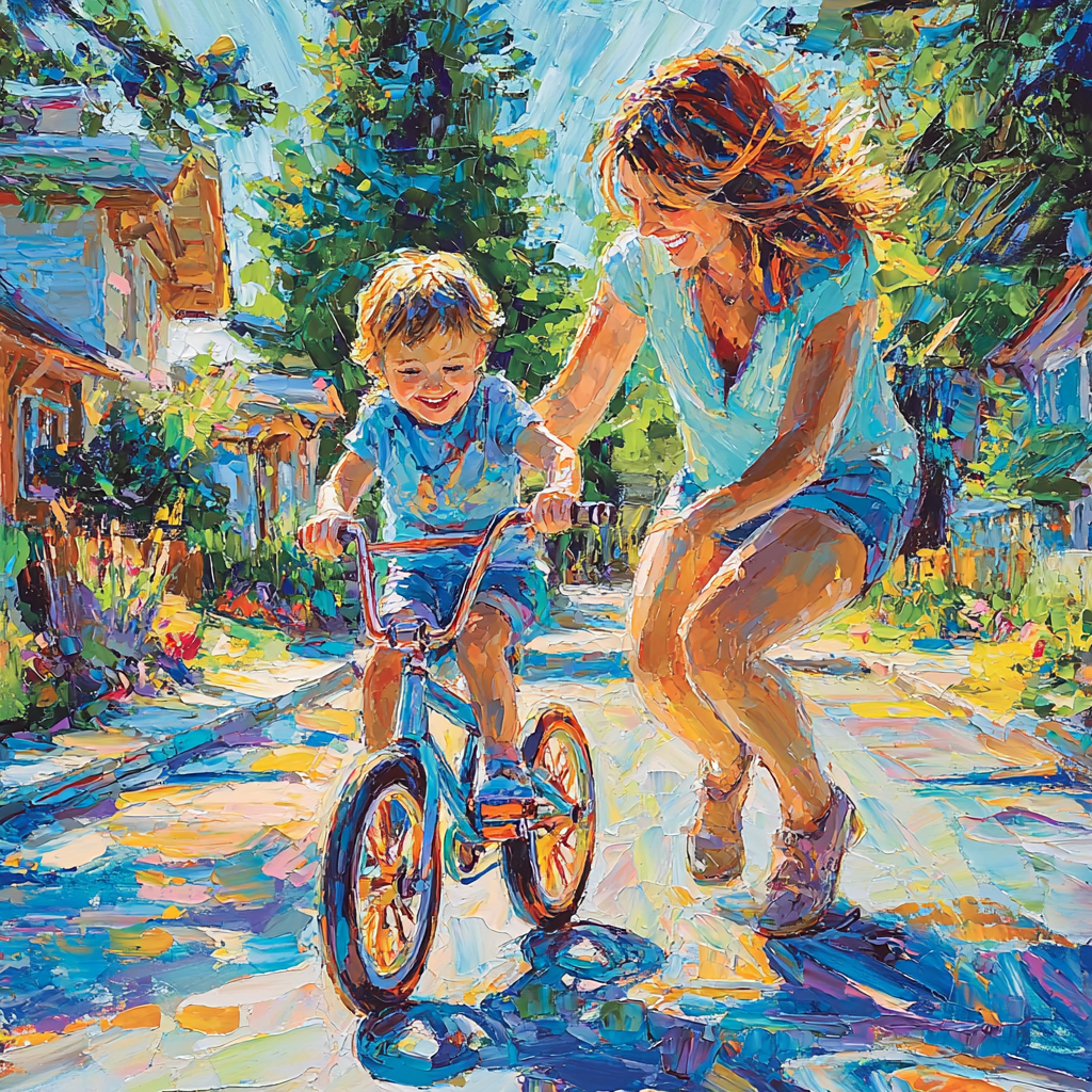 My Mother, My Teacher Paint By Numbers Art