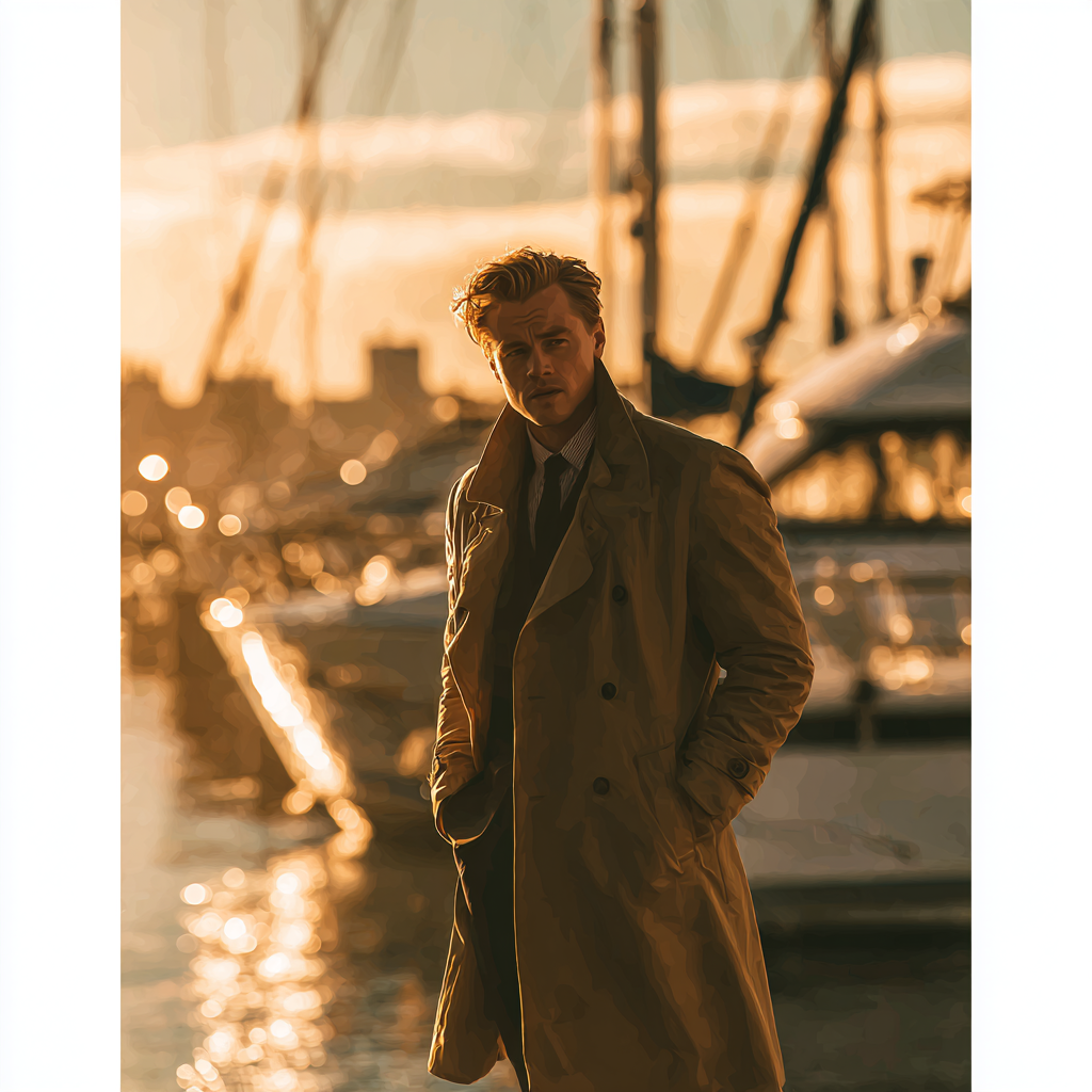 Leonardo DiCaprio: Tidewalker Of Time And Tide paint by number