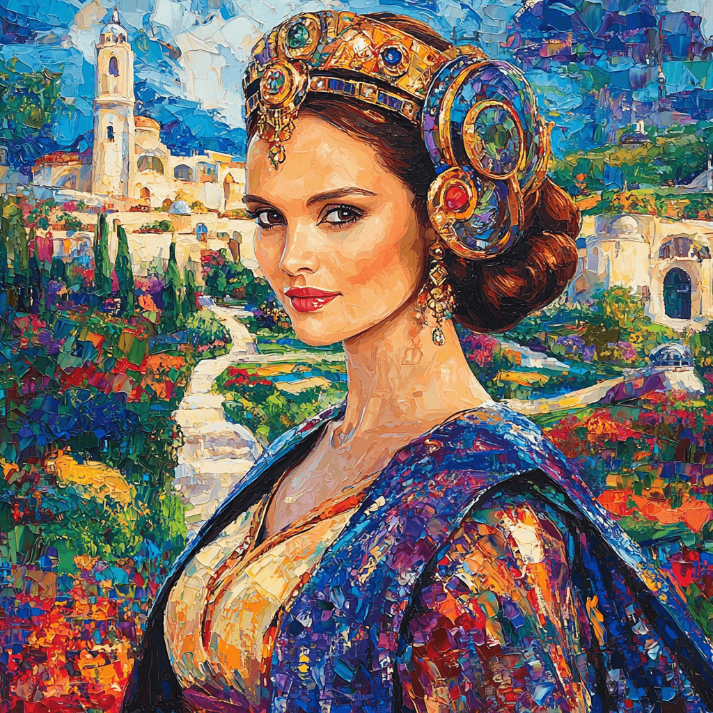Natalie Portman: The Graceful Evolution Of Padmé Amidala Number Painting