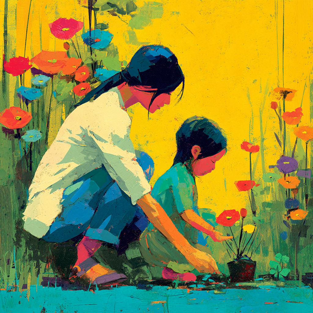 Seeds Of Nurture Paint By Number