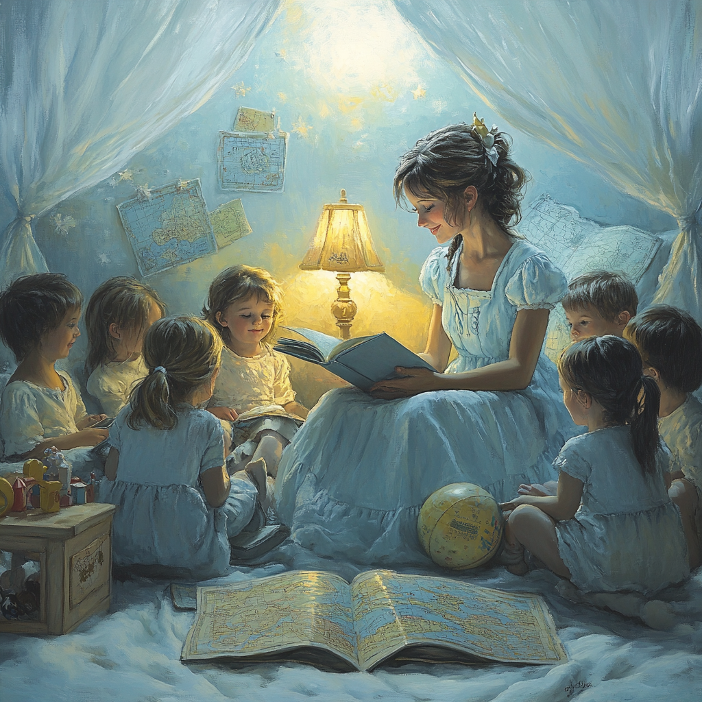 Wendy Lost Boy Storytime paint by color