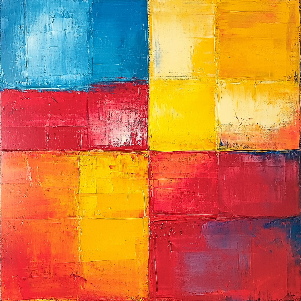 Mark Rothko Inspired Abstract Expressions Of Color Paint By Color