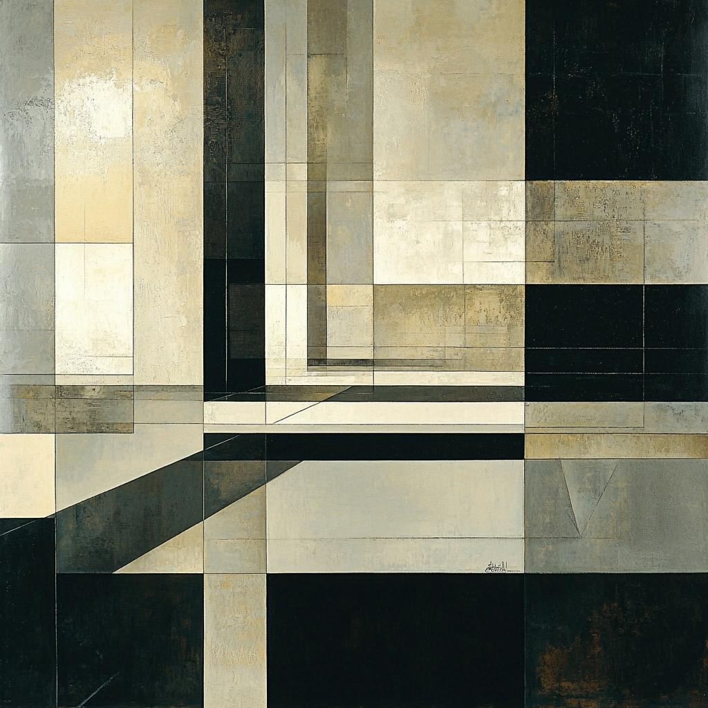 Kazimir Malevich Inspired Simplistic Depth Numbered Painting Kits